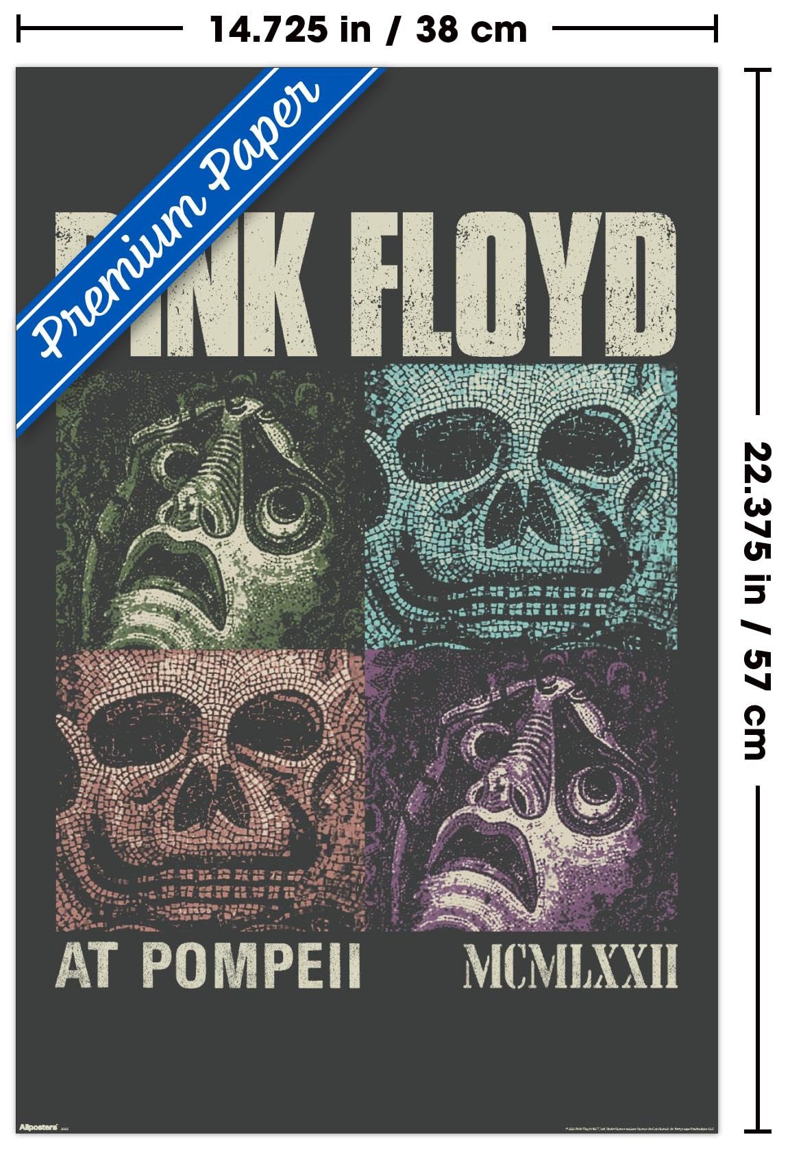 PINK FLOYD レコード3枚セットです 帯・ポスター付きありの豪華セット。 Amazon.com: Trends International Pink Floyd: Live At Pompeii